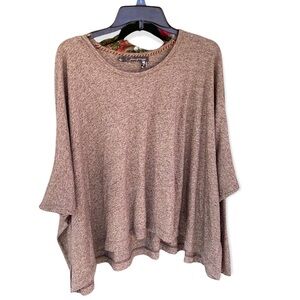 Bergdorf Goodman Originals Made In USA Women's Gray oversized Sweater Size S